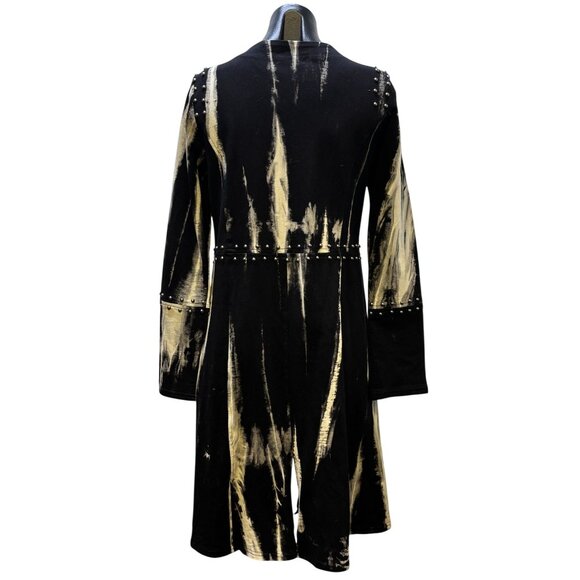 Porter Collective Tye-Dye Studded Long Sleeve Jacket M - Picture 2 of 7